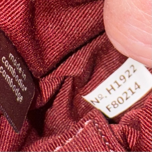 NWOT Boxed Corner Coach Women's Corner Glitter Wallet Burgundy Red Leather - Picture 6 of 9